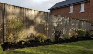 A garden in Ferndown with refreshed borders by Benita's Garden Services